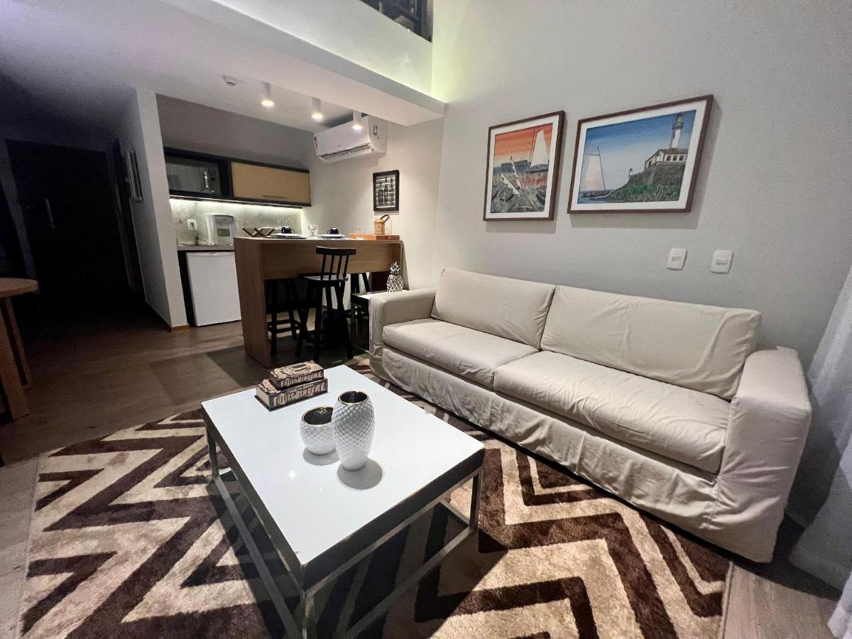 Apartamento Loft Duplex Urbano E Sofisticado, Com Tematica Praiana No Rio Vermelho Salvador Kültér fotó