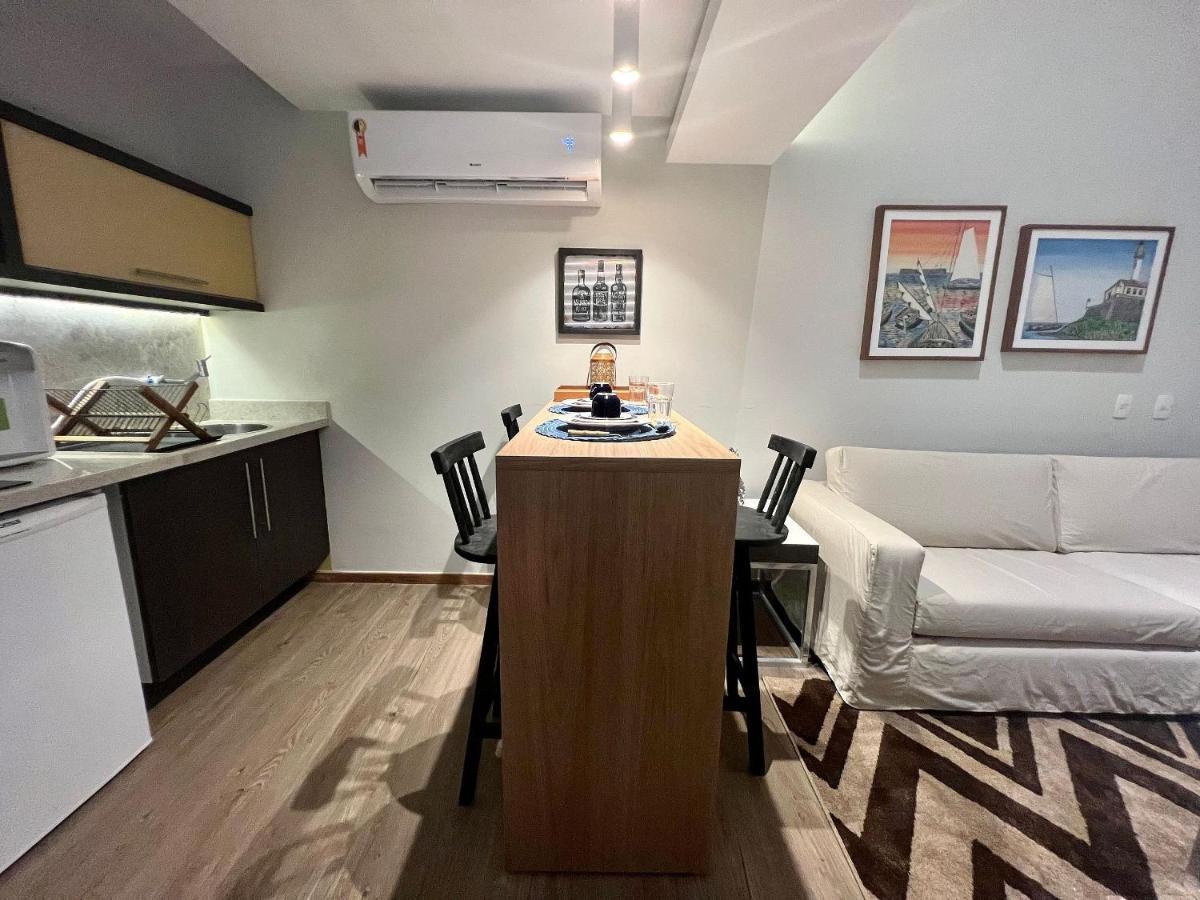 Apartamento Loft Duplex Urbano E Sofisticado, Com Tematica Praiana No Rio Vermelho Salvador Kültér fotó